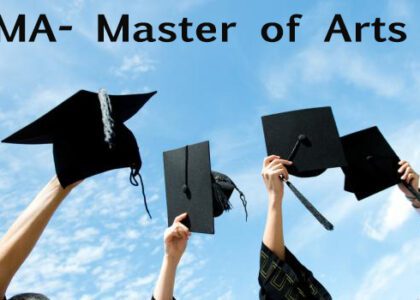 Master of Arts (MA) Degree